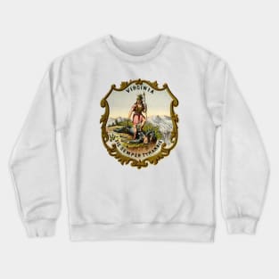 1876 Virginia Coat of Arms Crewneck Sweatshirt